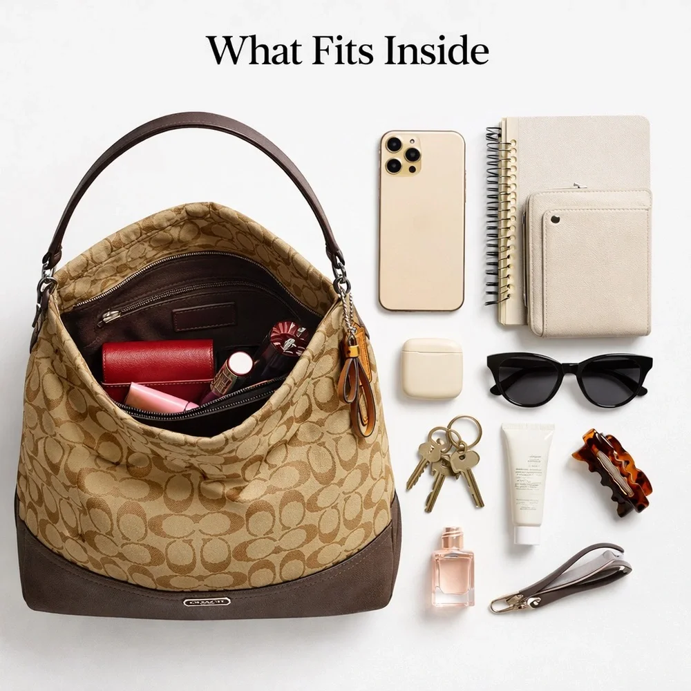 Coach PARK Signature Hobo | Style F23279 - Picture 16 of 16